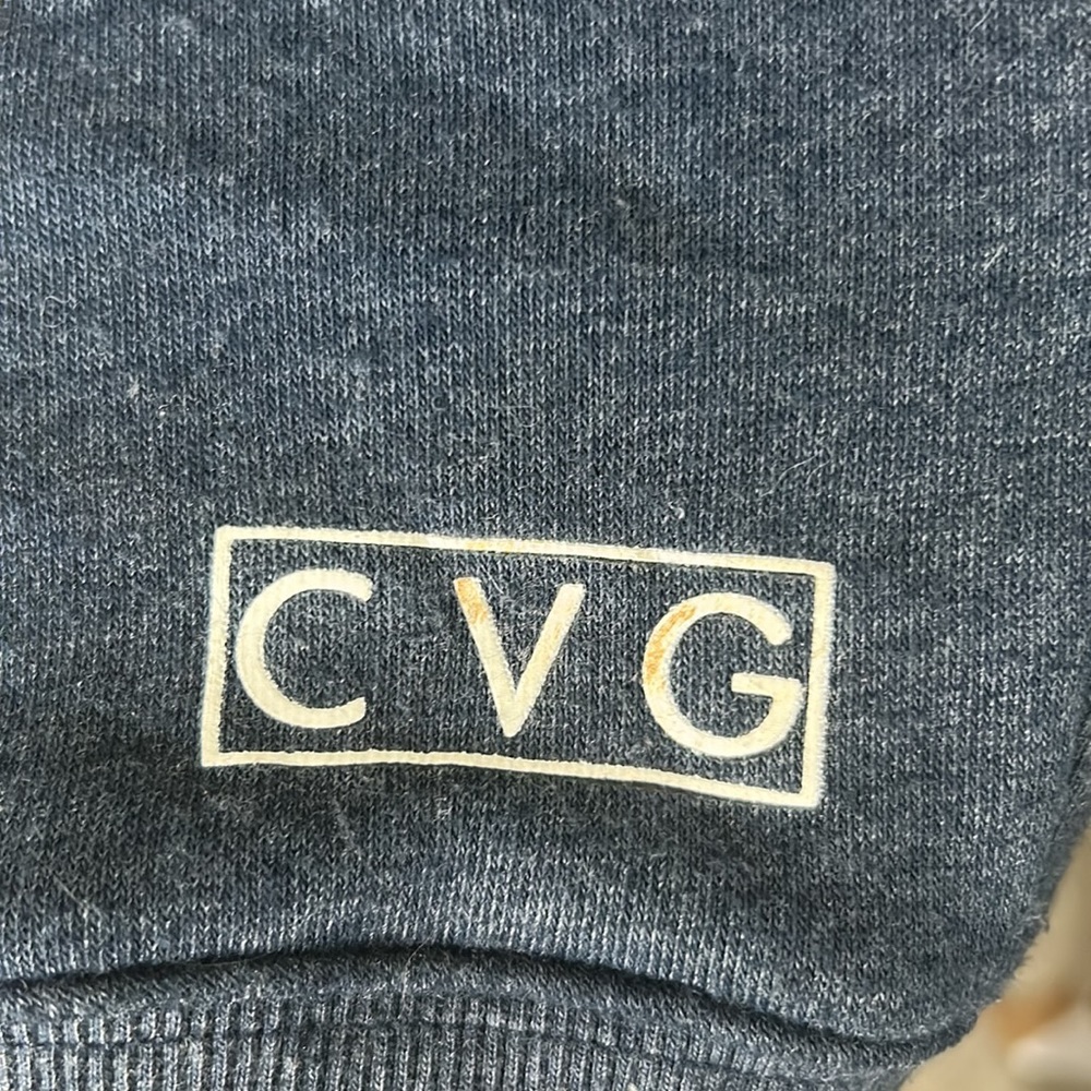 Constantly Varied Gear charcoal gray “Let It Snow Somewhere Else” crew neck Sz L - Picture 4 of 5